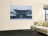 Entrance of a Temple, Tokyo Prefecture, Japan Wall Mural