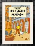 Les Cigares du Pharaon, c.1934 Posters por Hergé (Georges Rémi)