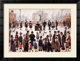 Le rassemblement pour la prière Affiches par Laurence Stephen Lowry