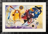 Gult, rött och blått, ca 1925 Affischer av Wassily Kandinsky Gult, rött och blått, ca 1925 Affischer av Wassily Kandinsky