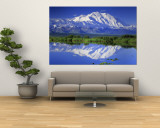 Alaska Range, Denali National Park, Alaska, USA Muurposter