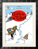 Tintin au Tibet (1960) Art par Hergé (Georges Rémi) 