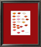 Lips Poster by Andy Warhol