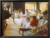 Escuela de ballet Láminas por Edgar Degas Escuela de ballet Láminas por Edgar Degas