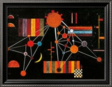 Geflecht von Oben no. 231, c.1927 Affiches par Wassily Kandinsky