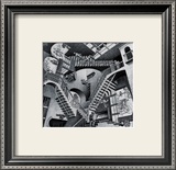 Relativité Art par M. C. Escher
