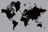 World Map - Contemporary - Poster