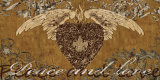 Peace and Love Posters par Brandon Glover