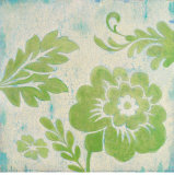 Green Floral Posters by Hope Smith