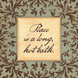 Peace Is Posters by Stephanie Marrott