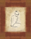 Pondering a Thought Prints by Julie Johnson