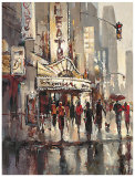 City Scene Posters by Brent Heighton