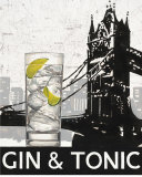 Gin and Tonic Destination Plakater af Marco Fabiano Gin and Tonic Destination Plakater af Marco Fabiano