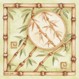 Bamboo Breeze II Poster by Diane Knott