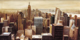 New York Skyline II Poster von G.p. Mepas