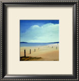 Am Strand entlang II Poster von Hans Paus