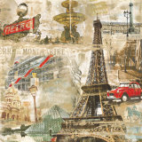 In Paris Poster av Tyler Burke