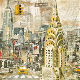 In Manhattan Plakat av Tyler Burke