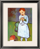 Child with a Dove, c.1901 Prints by Pablo Picasso