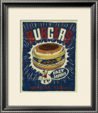 Burgers Posters by Joe Giannakopoulos