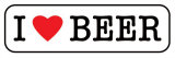 I Love Beer Print