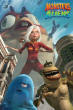 Monsters vs Aliens Affiches
