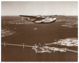 California Clipper, San Francisco Bay, California 1939 Print van Clyde Sunderland California Clipper, San Francisco Bay, California 1939 Print van Clyde Sunderland