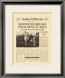 Four Minute Mile Posters