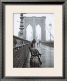 Lonely Bench Poster by Teo Tarras