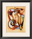Wild Party II Prints by Alfred Gockel