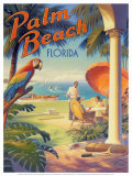 Palm Beach, Florida Kunstdruck von Kerne Erickson