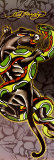 Ed Hardy - Panther and Snake ポスター