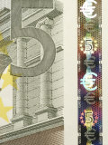Detail of a Traditional Five Euro Banknote Photographic Print
