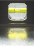 Studio Shot of Carpentry Plane on Shiny Metal Surface Photographic Print