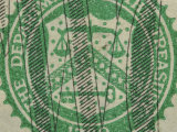 Close-Up of Symbol on Us Currency Photographic Print