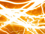 Exposed Light Creating an Interesting Lighting Effect Photographic Print