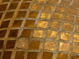 Faceted Stained Glass Set into Ceramic Photographic Print
