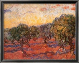 The Olive Grove, c.1889 Art by Vincent van Gogh