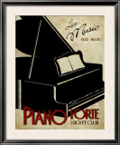 Piano Forte Print by Kelly Donovan