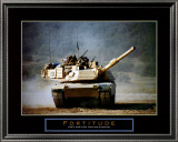 Fortitude: Tank on the Move Print by Jerry Angelica