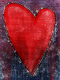 Red Heart Shape Prints