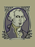 Portrait of George Washington Prints