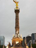 Historical Angel of Independence Statue in Paseo De La Reforma, Mexico City Photographic Print