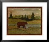 Primitive Bear Prints by Robin Betterley