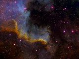 Close-Up View of North America Nebula Photographic Print by Stocktrek Images 