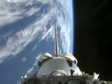 Space Shuttle Endeavour's Payload Bay Photographic Print by Stocktrek Images 