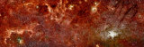 Infrared Image of the Center of the Milky Way Galaxy Photographic Print by Stocktrek Images 
