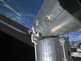 Astronaut Participates in Extravehicular Activity on the International Space Station Lámina fotográfica por Stocktrek Images