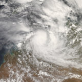 Tropical Cyclone Billy Photographic Print by Stocktrek Images 