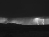 Lightning Storm over Northern New Mexico Plains Photographic Print by Stocktrek Images 